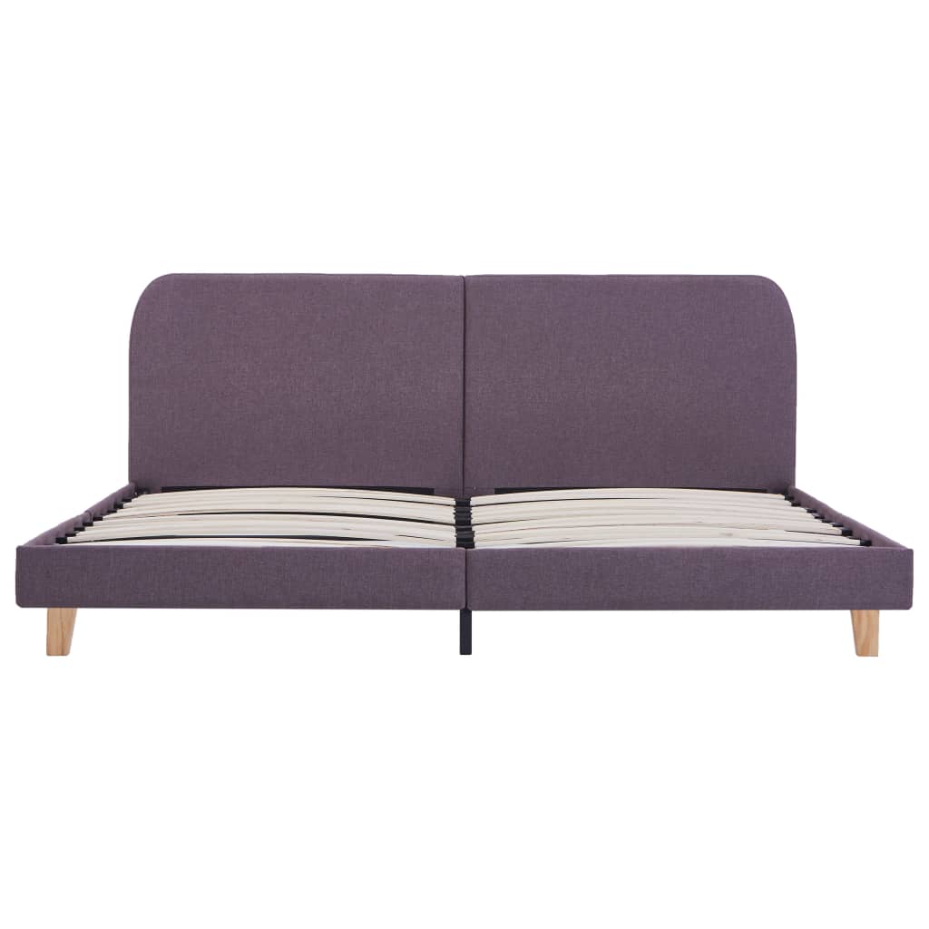 Bedframe stof taupe 180x200 cm is nu te koop bij PeponiXL, paradijselijk wonen!