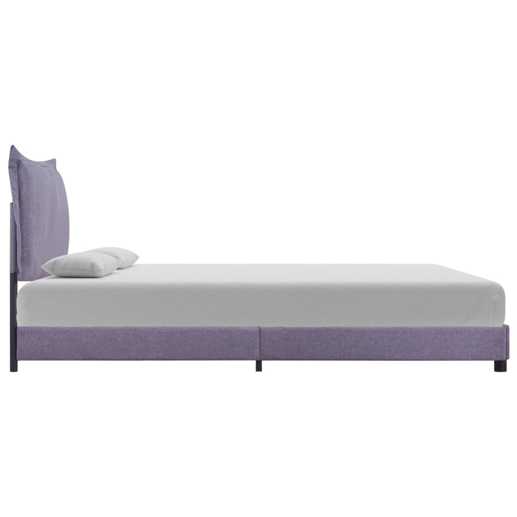 Bedframe stof lichtgrijs 140x200 cm is nu te koop bij PeponiXL, paradijselijk wonen!