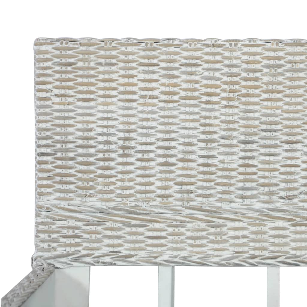 Bedframe natuurlijk rattan grijs 140x200 cm is nu te koop bij PeponiXL, paradijselijk wonen!