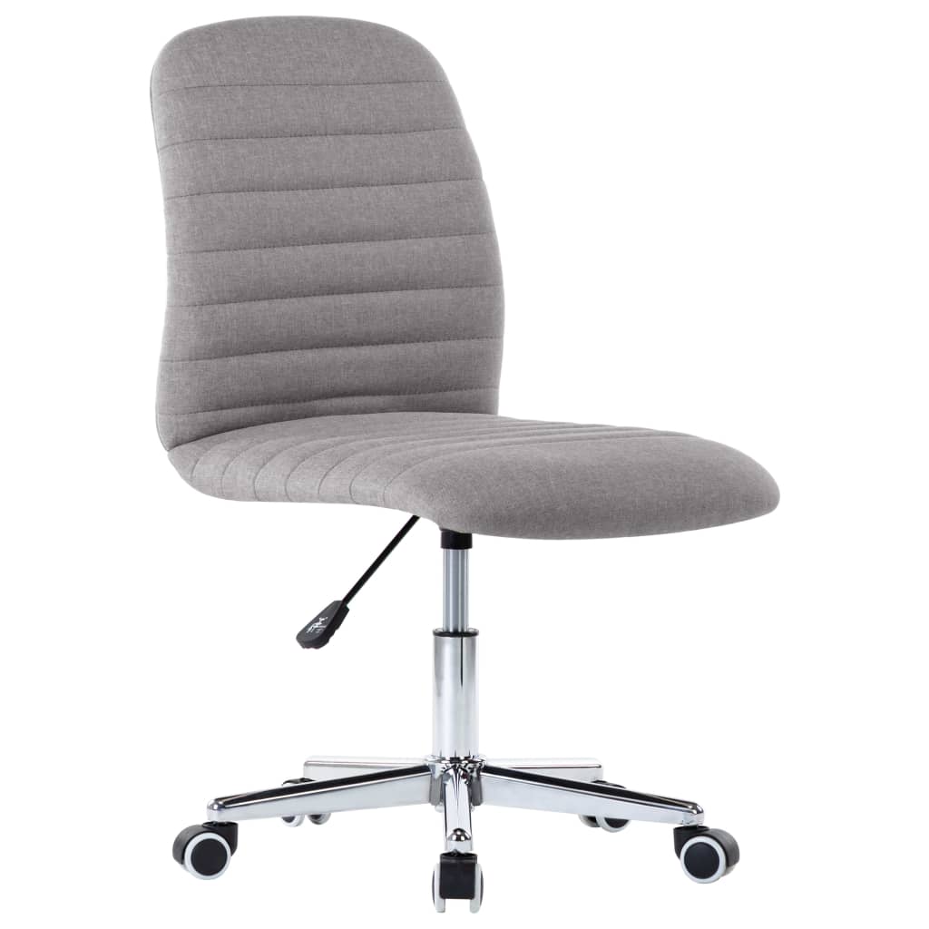 Eetkamerstoelen 2 st stof lichtgrijs is nu te koop bij PeponiXL, paradijselijk wonen!