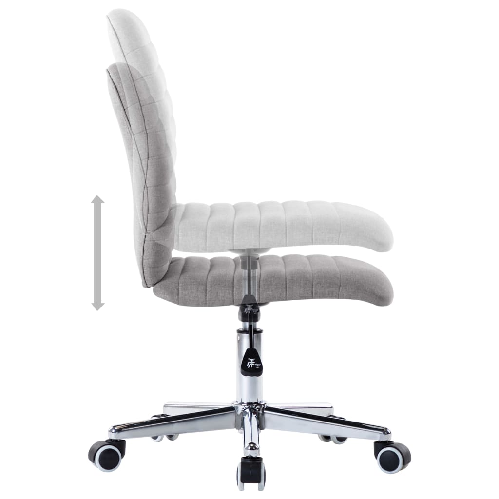 Eetkamerstoelen 2 st stof lichtgrijs is nu te koop bij PeponiXL, paradijselijk wonen!