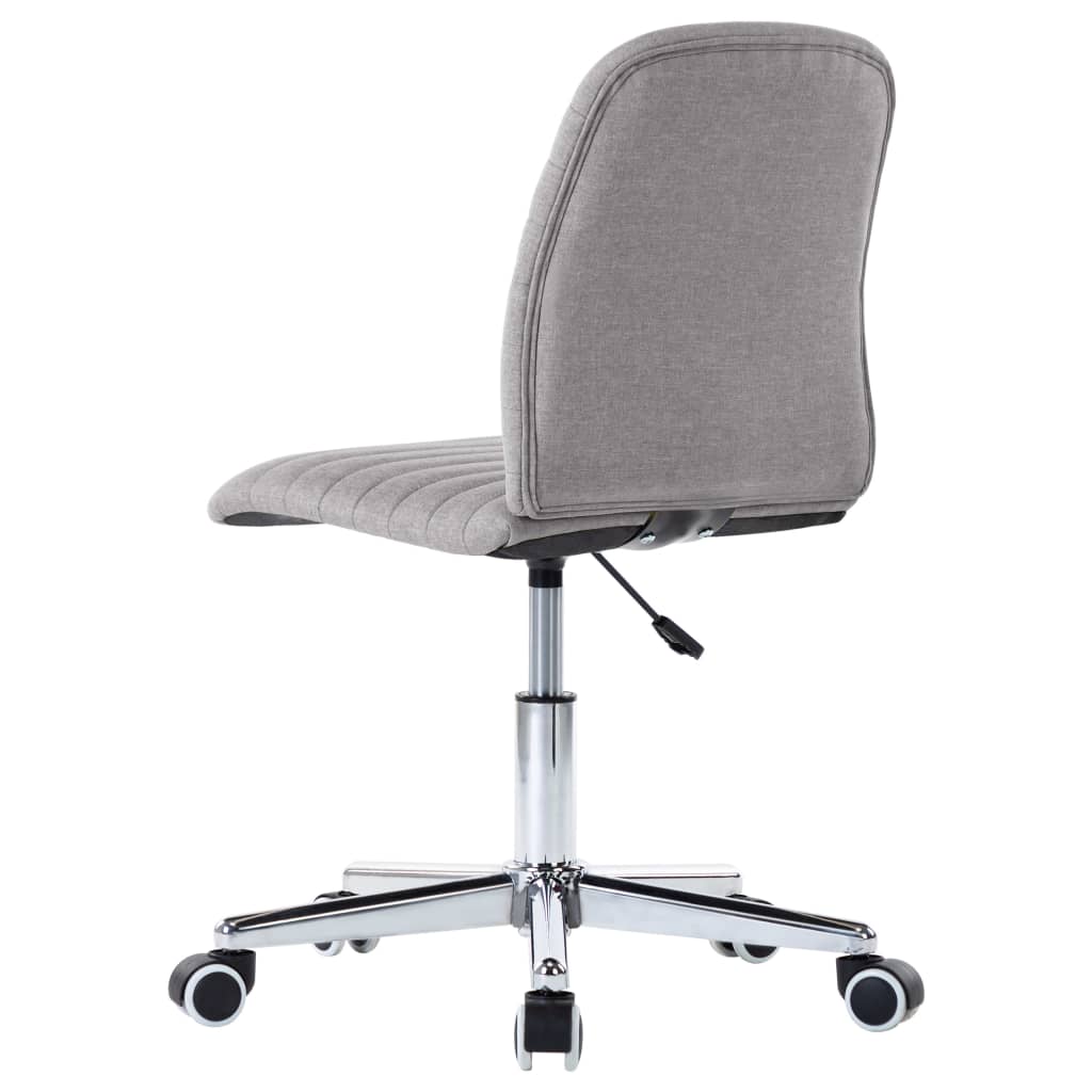 Eetkamerstoelen 2 st stof lichtgrijs is nu te koop bij PeponiXL, paradijselijk wonen!