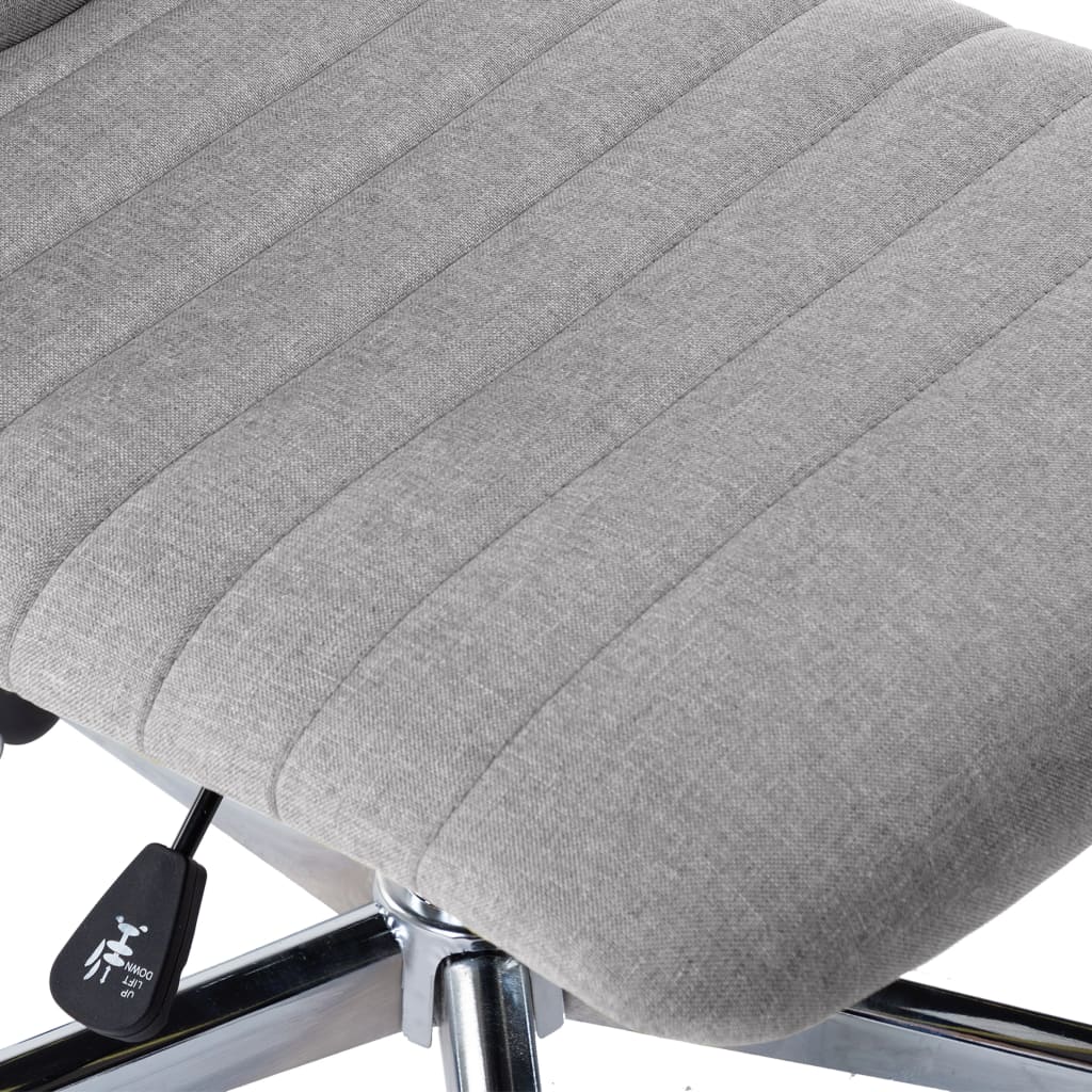 Eetkamerstoelen 2 st stof lichtgrijs is nu te koop bij PeponiXL, paradijselijk wonen!