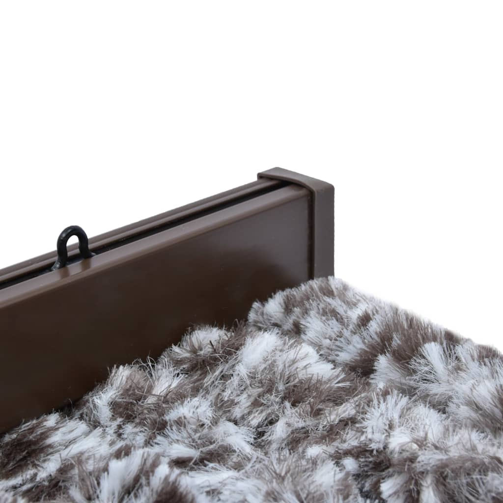 Vliegengordijn 90x220 cm chenille bruin en beige is nu te koop bij PeponiXL, paradijselijk wonen!