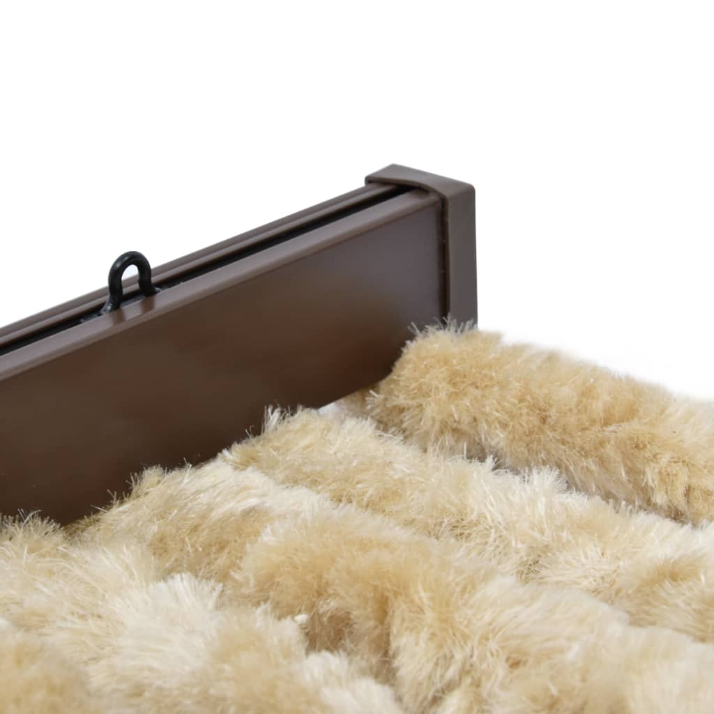 Vliegengordijn 100x220 cm chenille beige is nu te koop bij PeponiXL, paradijselijk wonen!