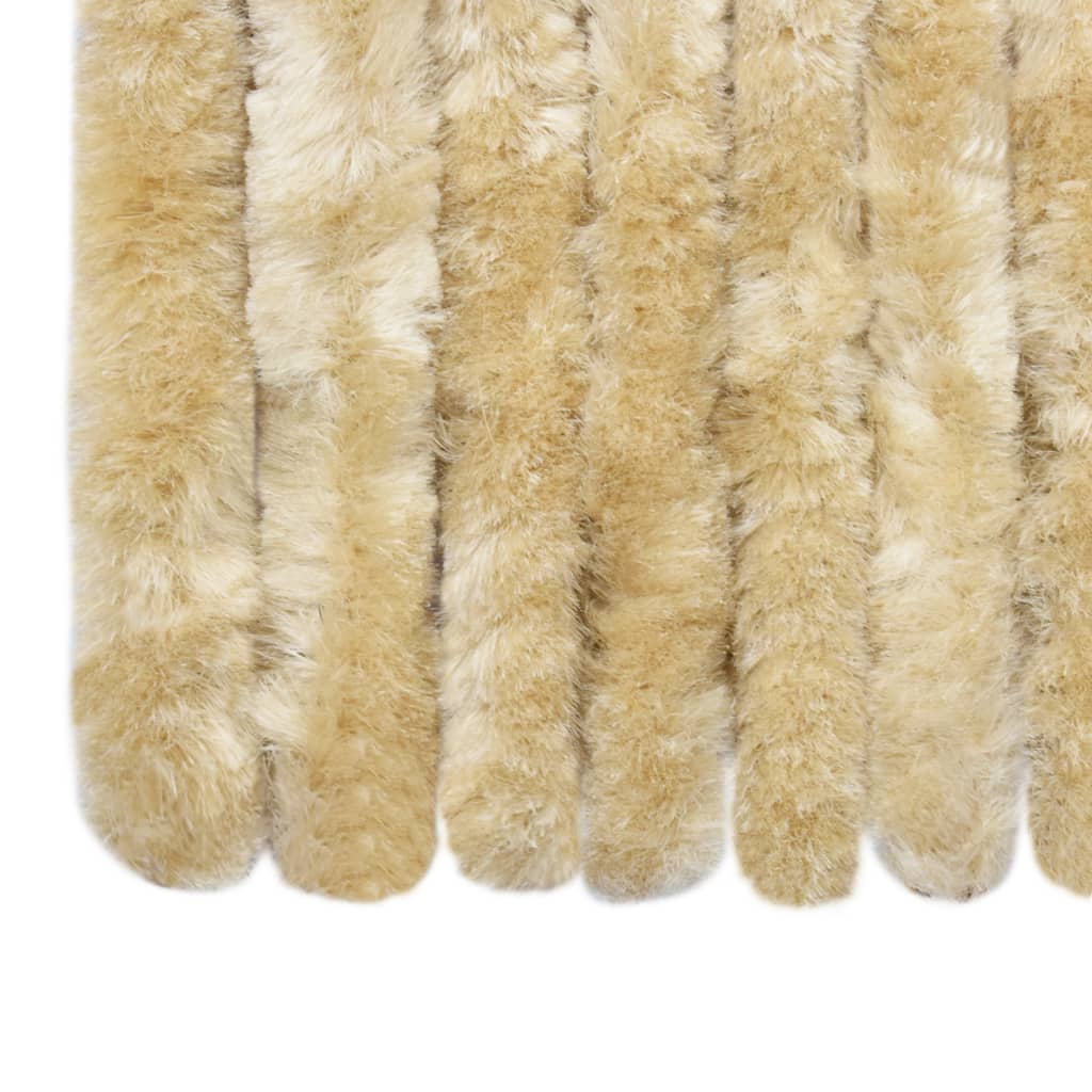 Vliegengordijn 100x220 cm chenille beige is nu te koop bij PeponiXL, paradijselijk wonen!