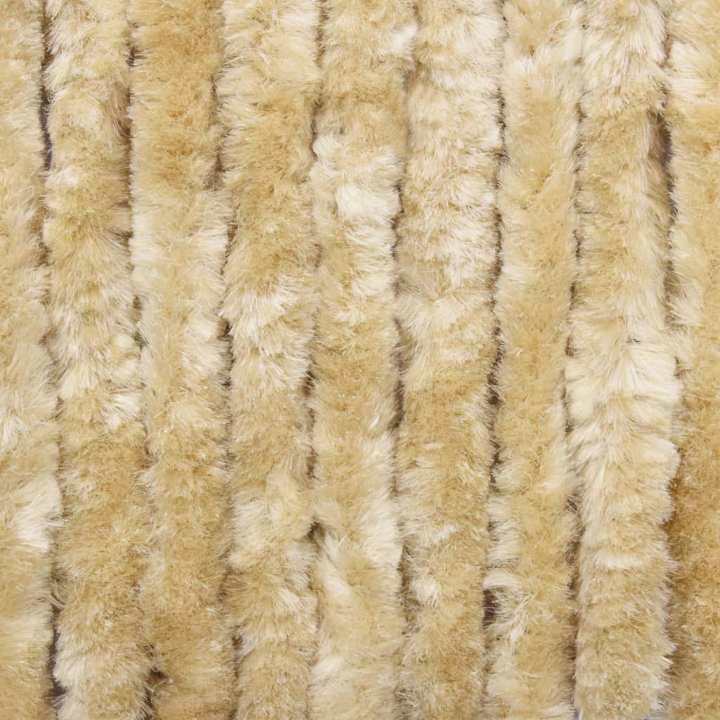 Vliegengordijn 100x220 cm chenille beige is nu te koop bij PeponiXL, paradijselijk wonen!