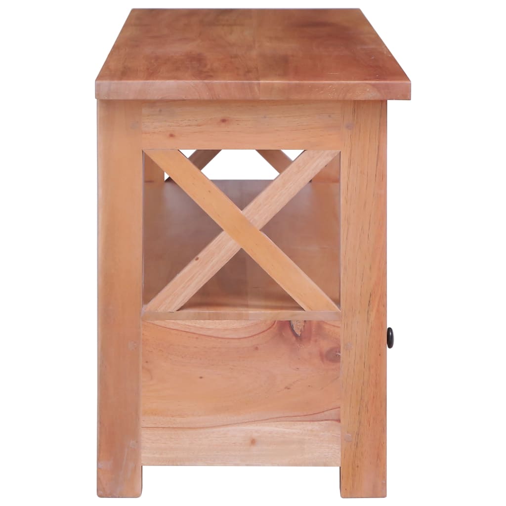 Tv-meubel 120x30x40 cm massief mahoniehout is nu te koop bij PeponiXL, paradijselijk wonen!