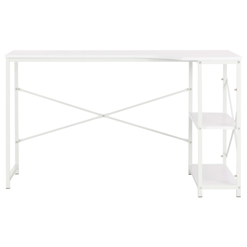 Computerbureau 120x72x70 cm wit is nu te koop bij PeponiXL, paradijselijk wonen!