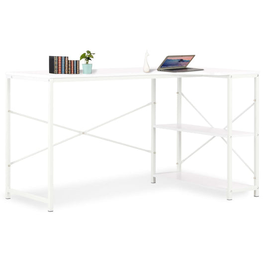 Computerbureau 120x72x70 cm wit is nu te koop bij PeponiXL, paradijselijk wonen!
