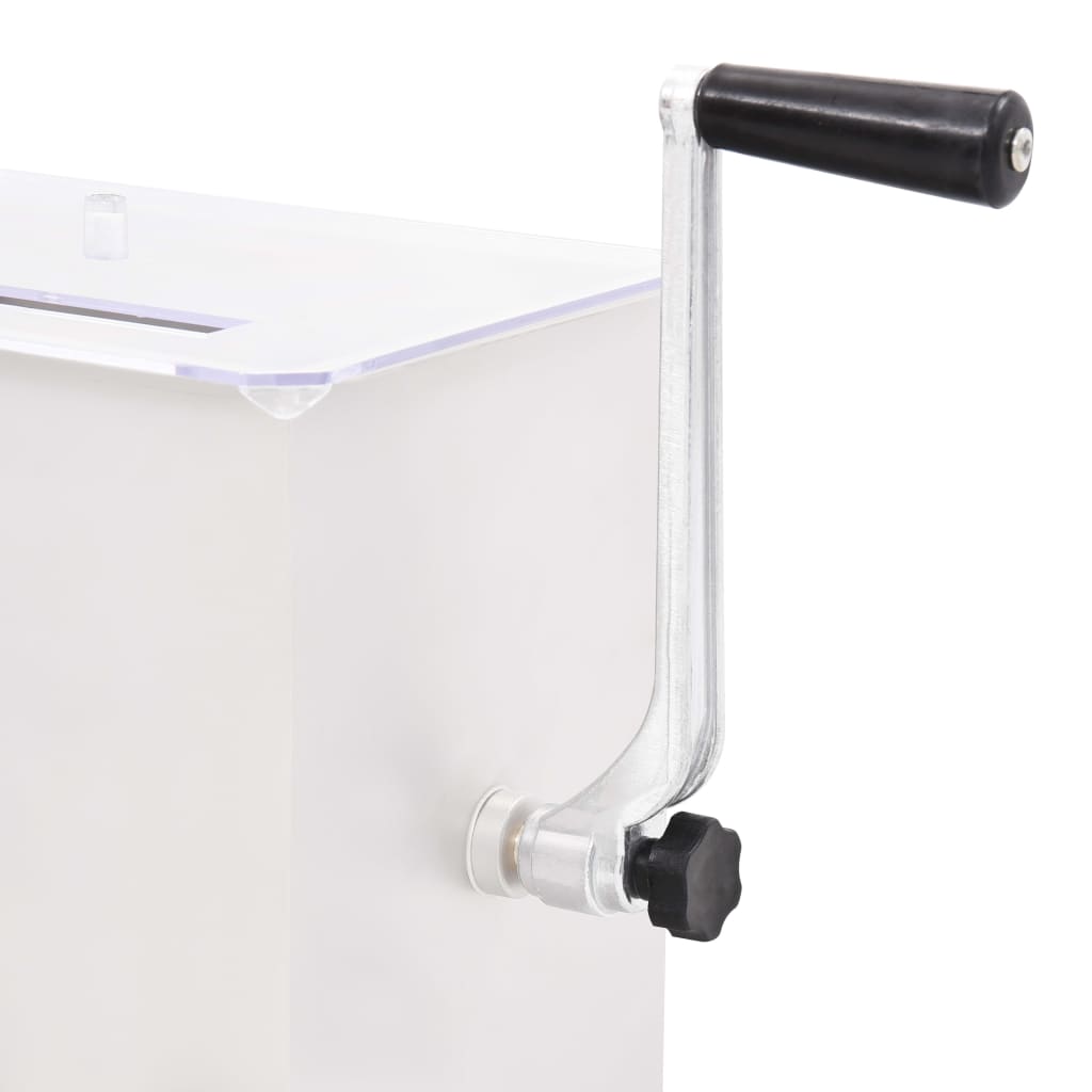 Vleesmixer met deksel handmatig roestvrij staal zilverkleurig is nu te koop bij PeponiXL, paradijselijk wonen!