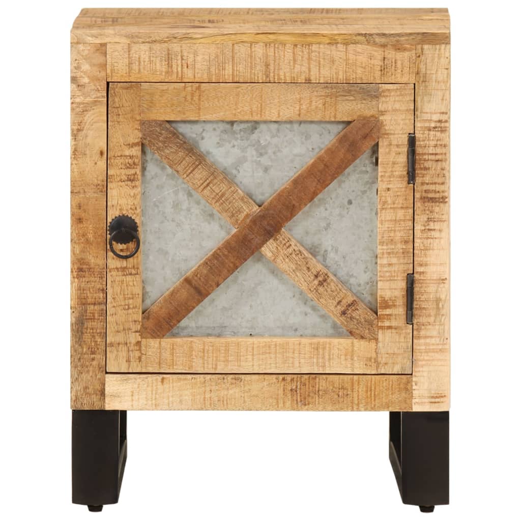 Nachtkastje 40x30x50 cm massief mangohout is nu te koop bij PeponiXL, paradijselijk wonen!