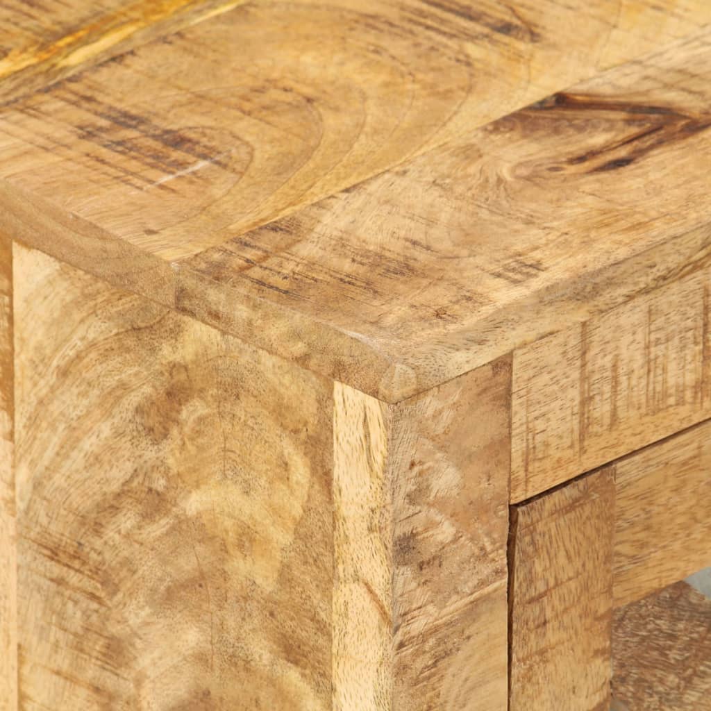 Nachtkastje 40x30x50 cm massief mangohout is nu te koop bij PeponiXL, paradijselijk wonen!