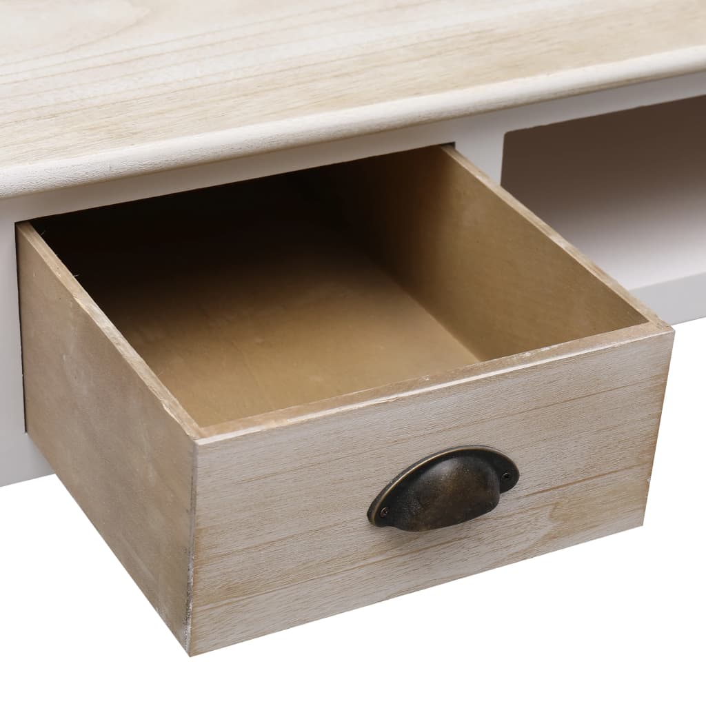 Wandtafel 110x45x76 cm hout is nu te koop bij PeponiXL, paradijselijk wonen!