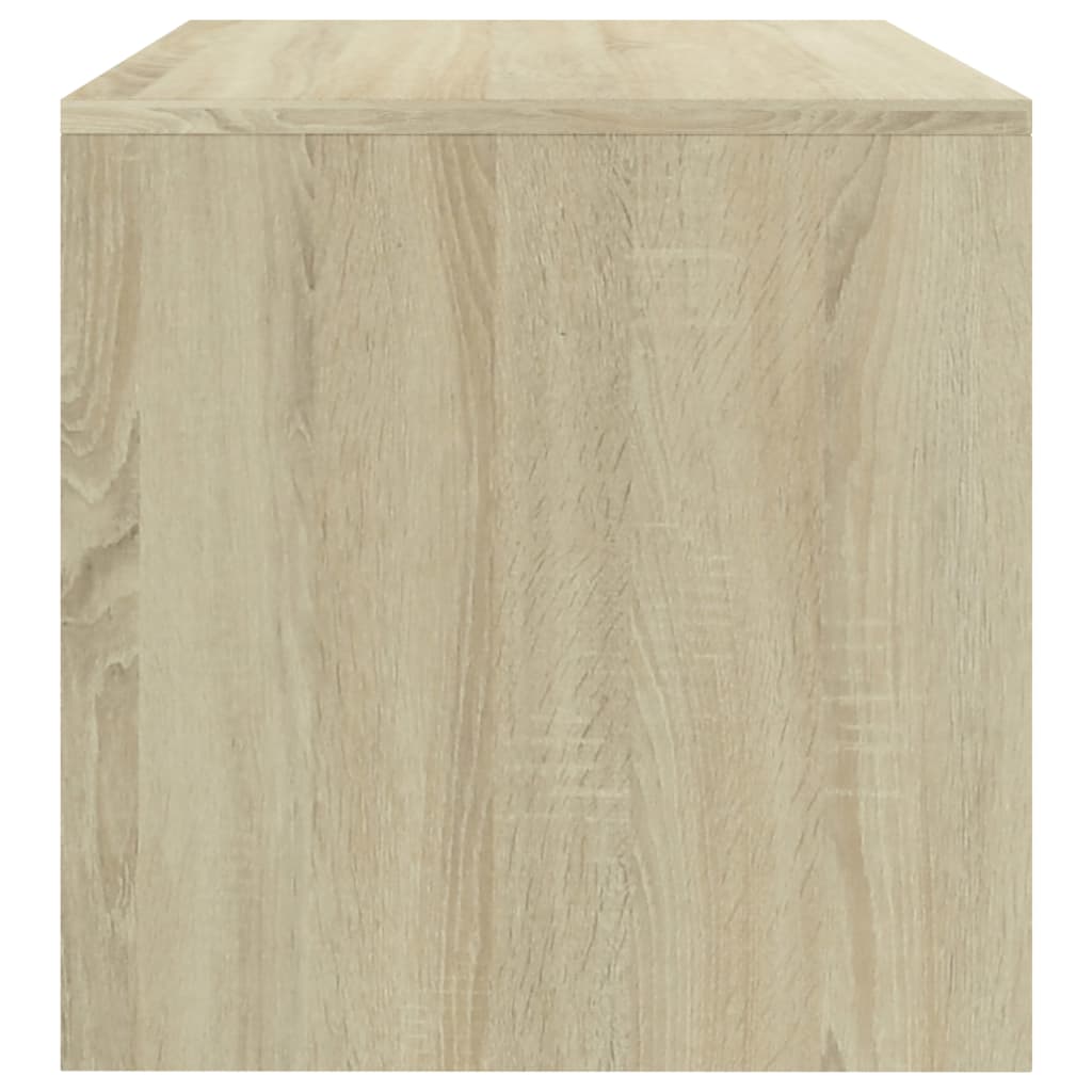 Nachtkastjes 2 st 40x30x30 cm bewerkt hout sonoma eikenkleurig is nu te koop bij PeponiXL, paradijselijk wonen!