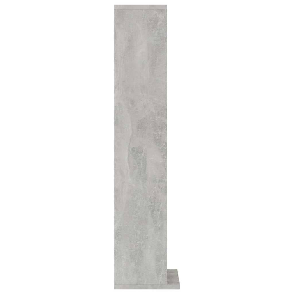 Cd-kast 21x20x88 cm bewerkt hout betongrijs is nu te koop bij PeponiXL, paradijselijk wonen!