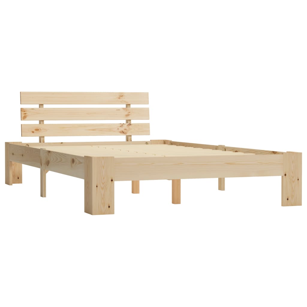 Bedframe massief grenenhout 120x200 cm is nu te koop bij PeponiXL, paradijselijk wonen!
