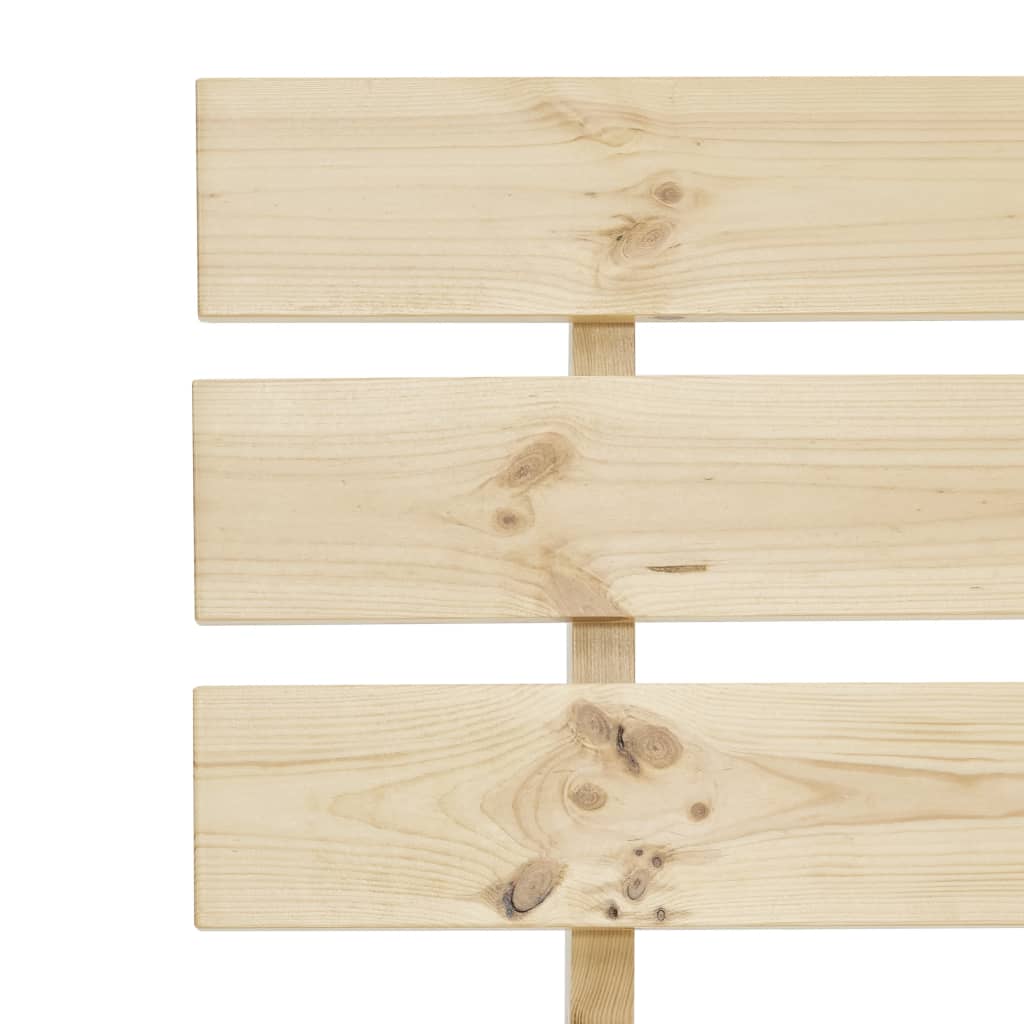 Bedframe met hoofdbord massief grenenhout 160x200 cm is nu te koop bij PeponiXL, paradijselijk wonen!