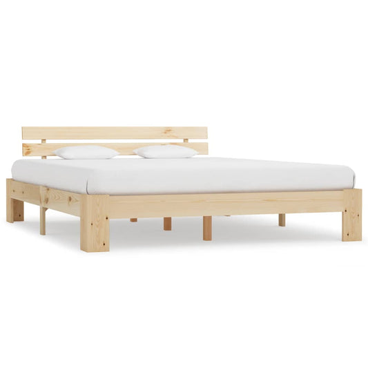 Bedframe zonder matras massief grenenhout 180x200 cm is nu te koop bij PeponiXL, paradijselijk wonen!