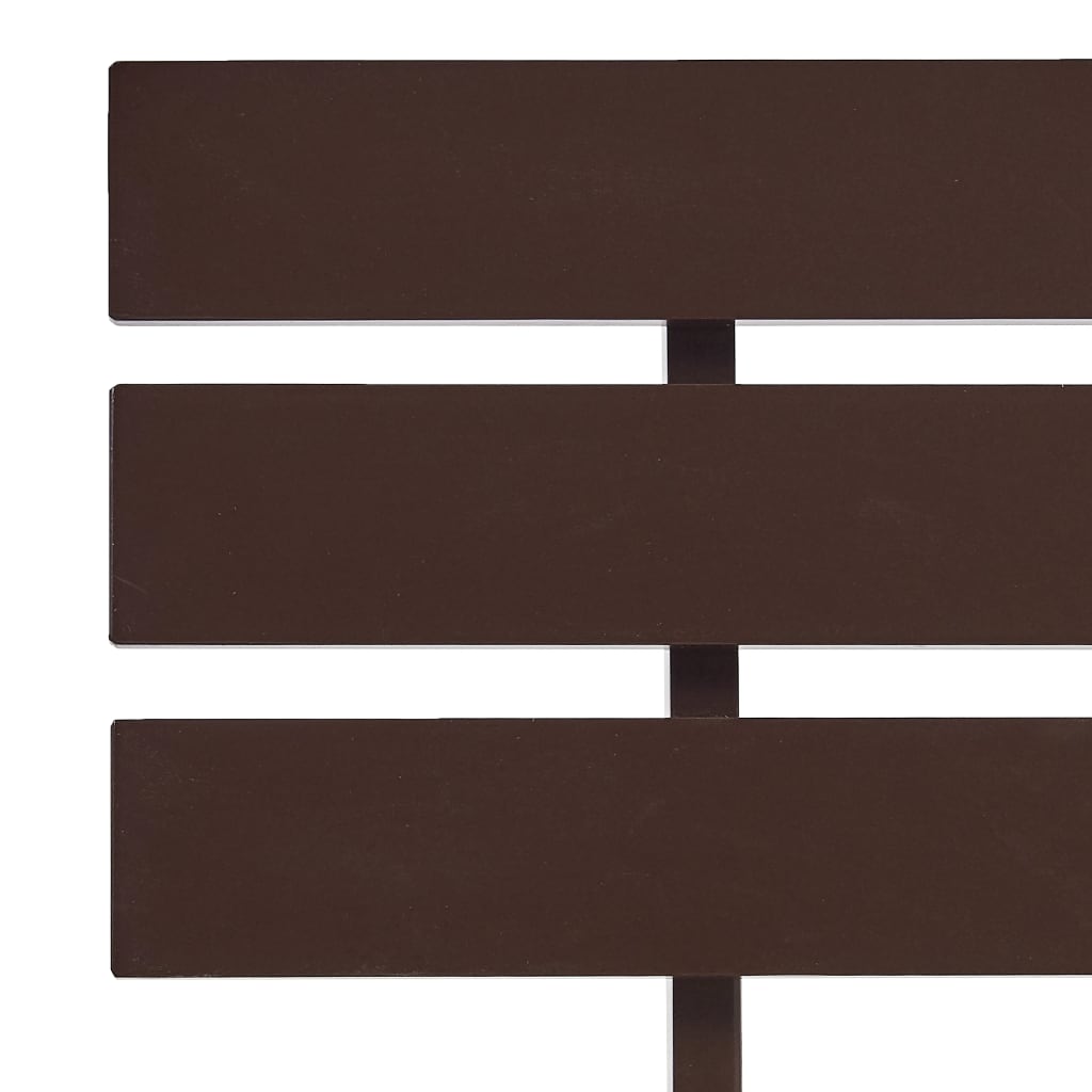 Bedframe massief grenenhout donkerbruin 120x200 cm is nu te koop bij PeponiXL, paradijselijk wonen!