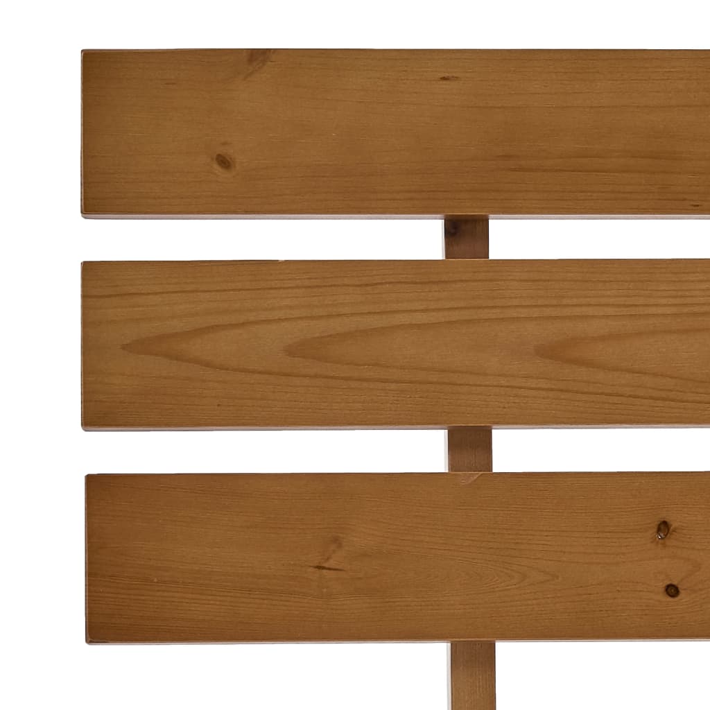 Bedframe massief grenenhout honingbruin 180x200 cm is nu te koop bij PeponiXL, paradijselijk wonen!