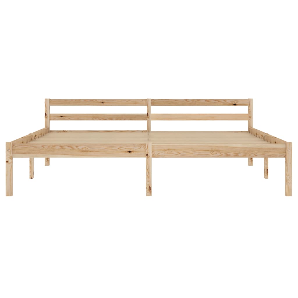 Bedframe massief grenenhout 160x200 cm is nu te koop bij PeponiXL, paradijselijk wonen!