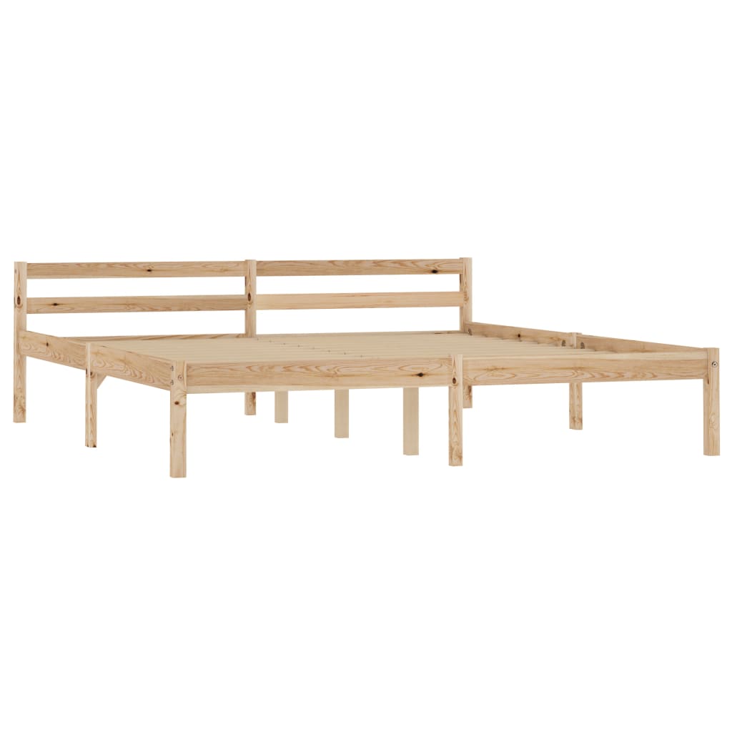Bedframe massief grenenhout 180x200 cm is nu te koop bij PeponiXL, paradijselijk wonen!