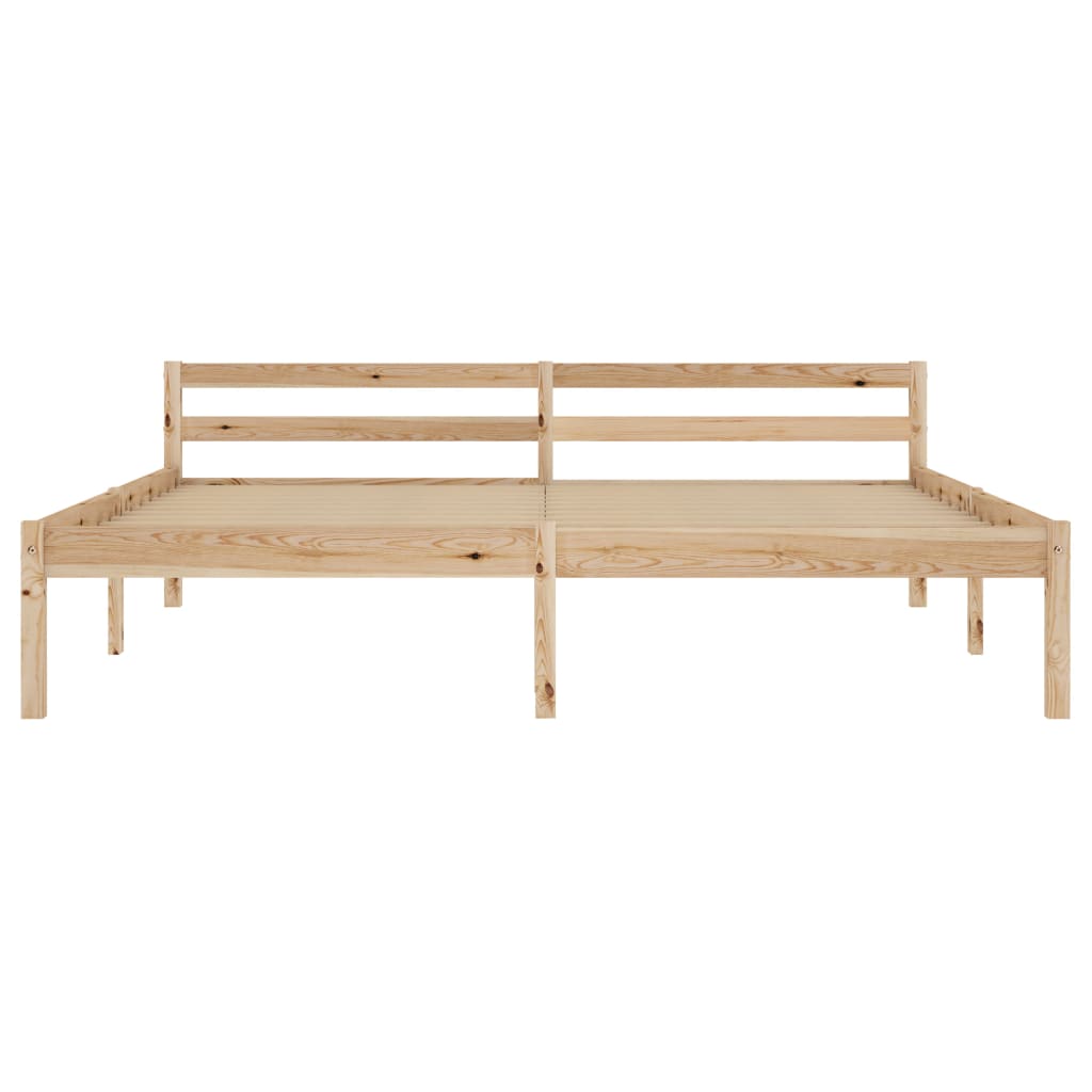 Bedframe massief grenenhout 180x200 cm is nu te koop bij PeponiXL, paradijselijk wonen!