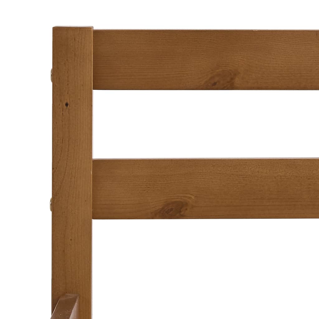 Bedframe massief grenenhout honingbruin 160x200 cm is nu te koop bij PeponiXL, paradijselijk wonen!