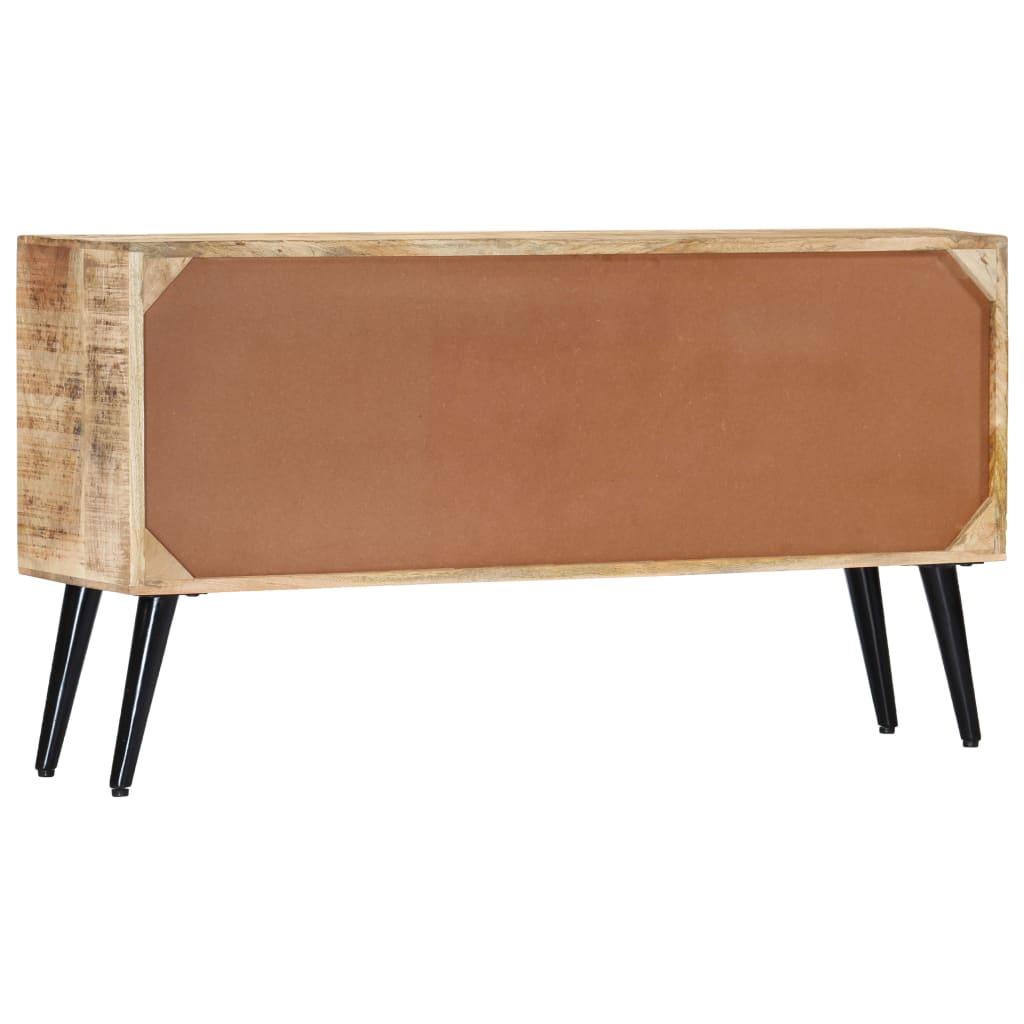 Dressoir 118x30x62 cm massief mangohout is nu te koop bij PeponiXL, paradijselijk wonen!