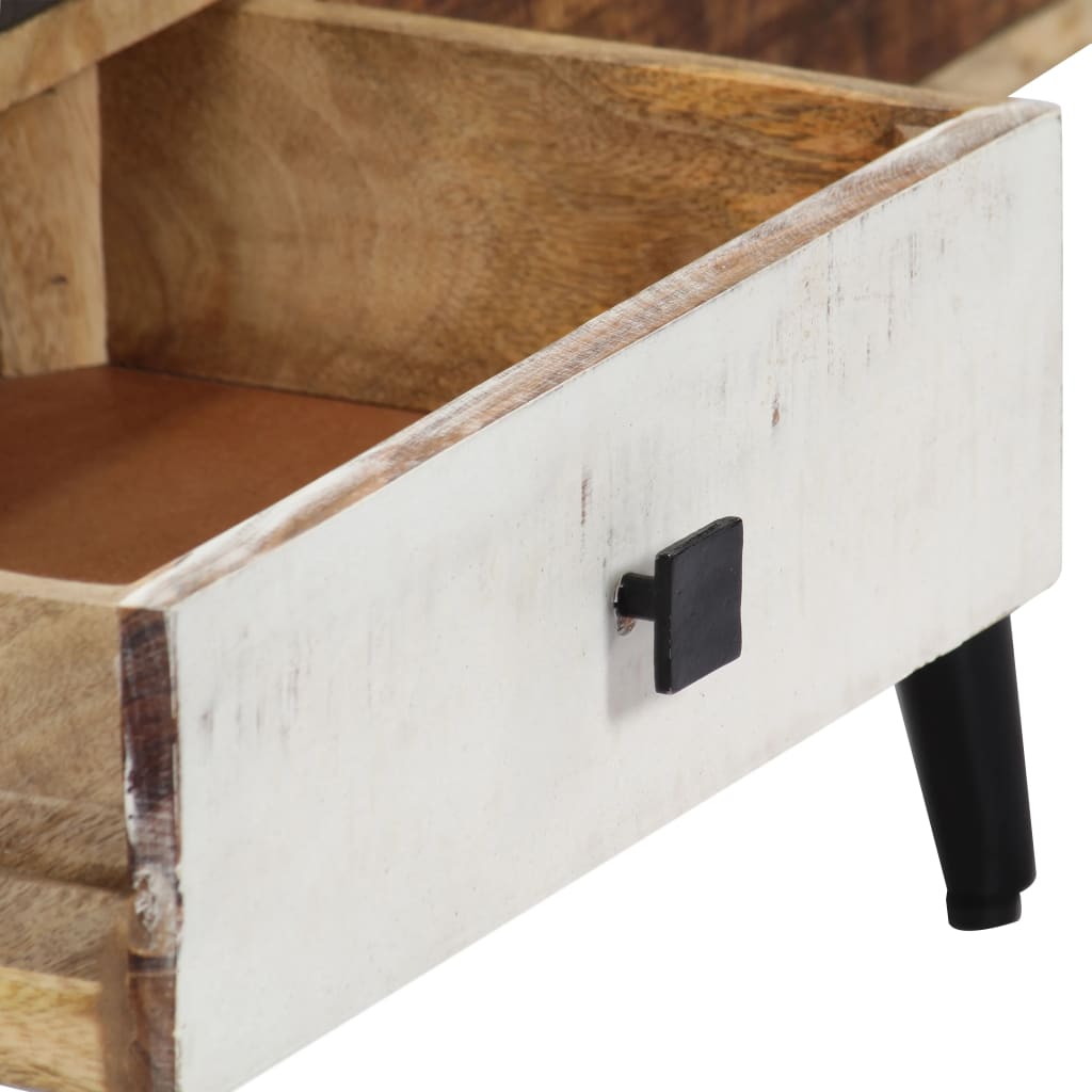 Dressoir 118x30x62 cm massief mangohout is nu te koop bij PeponiXL, paradijselijk wonen!