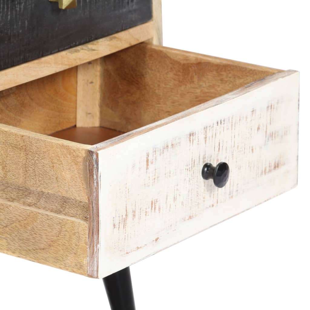 Tv-meubel 115x30x47 cm massief mangohout is nu te koop bij PeponiXL, paradijselijk wonen!