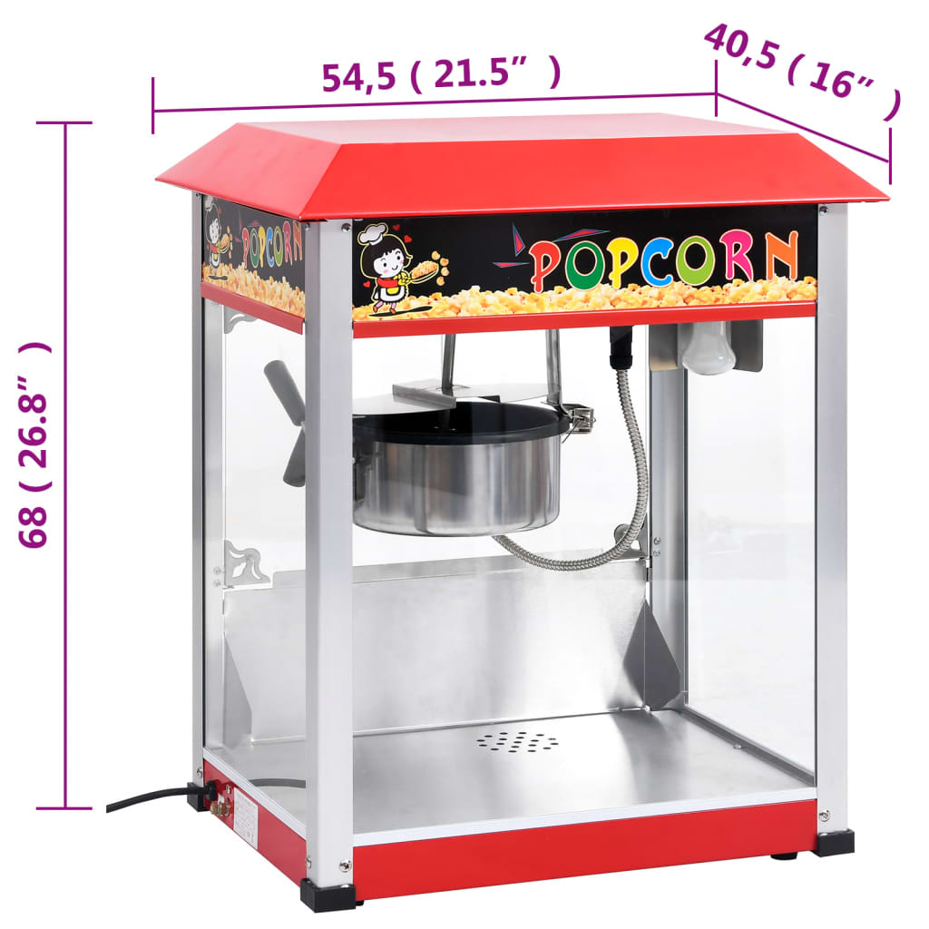 Popcornmaker met teflonpan 1400 W is nu te koop bij PeponiXL, paradijselijk wonen!