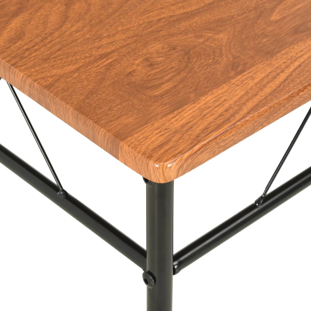 Eetkamerstoelen 6 st MDF bruin is nu te koop bij PeponiXL, paradijselijk wonen!