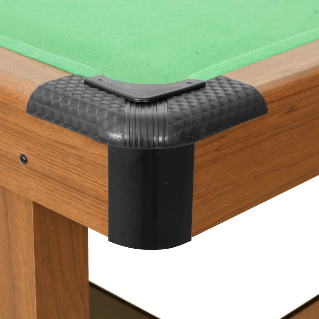 Biljarttafel 4 feet 122x61x76 cm bruin is nu te koop bij PeponiXL, paradijselijk wonen!