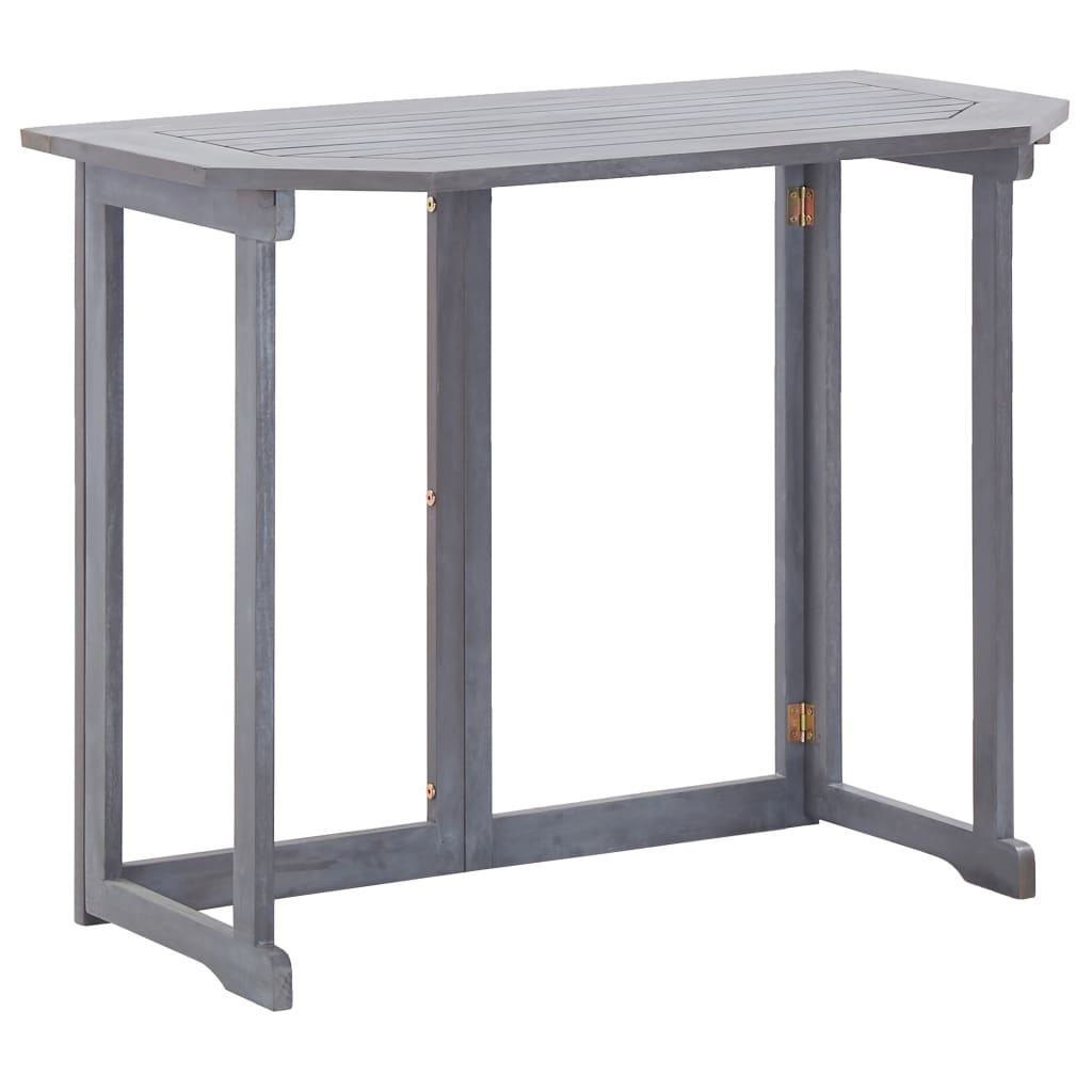 Balkontafel inklapbaar 90x50x74 cm massief acaciahout is nu te koop bij PeponiXL, paradijselijk wonen!