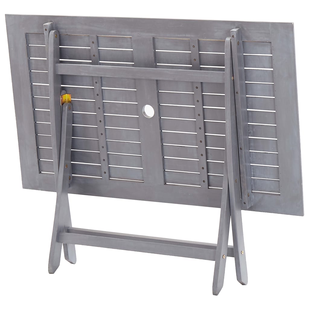 Tuintafel inklapbaar 120x70x75 cm massief acaciahout is nu te koop bij PeponiXL, paradijselijk wonen!