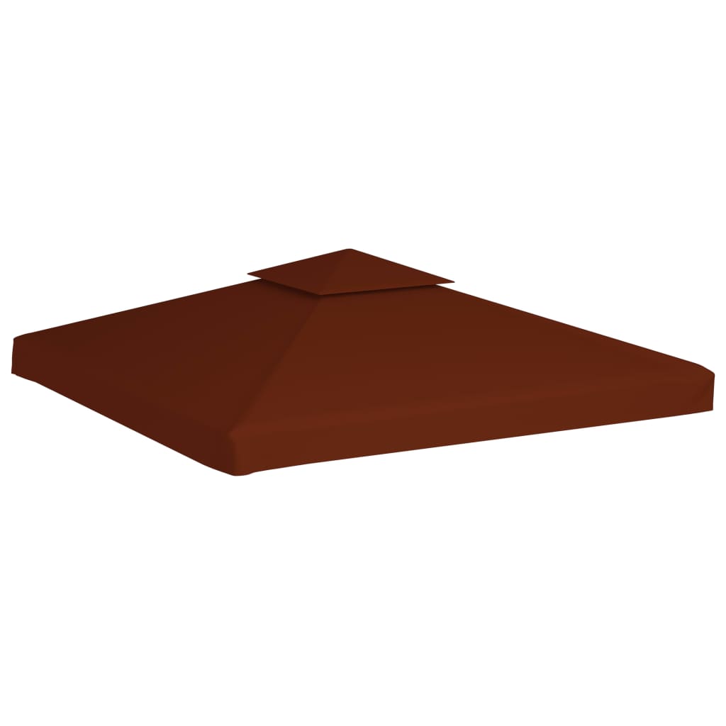 Prieeldak 2-laags 310 g/m² 3x3 m terracottakleurig is nu te koop bij PeponiXL, paradijselijk wonen!