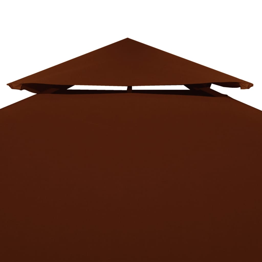 Prieeldak 2-laags 310 g/m² 3x3 m terracottakleurig is nu te koop bij PeponiXL, paradijselijk wonen!