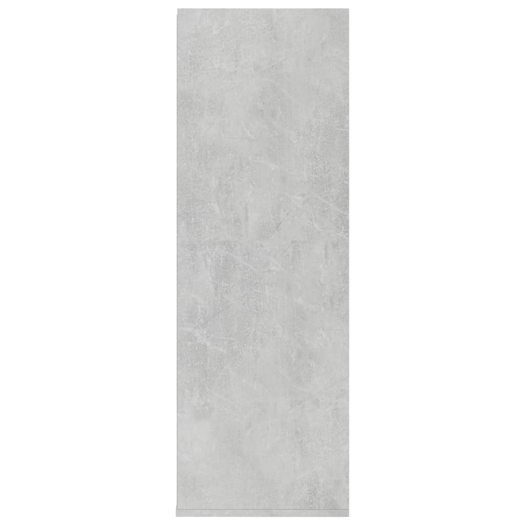 Schoenenrek 54x34x100,5 cm bewerkt hout betongrijs is nu te koop bij PeponiXL, paradijselijk wonen!