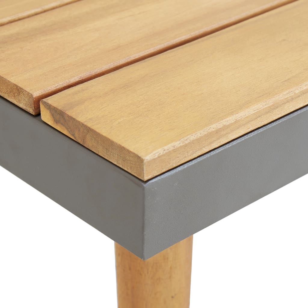 Loungeset 7-zits met kussens massief acaciahout bruin is nu te koop bij PeponiXL, paradijselijk wonen!