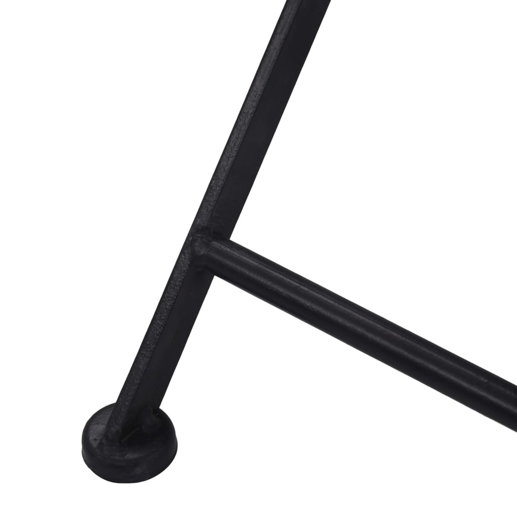 Bistrostoelen mozaïek 2 st oranje en grijs is nu te koop bij PeponiXL, paradijselijk wonen!