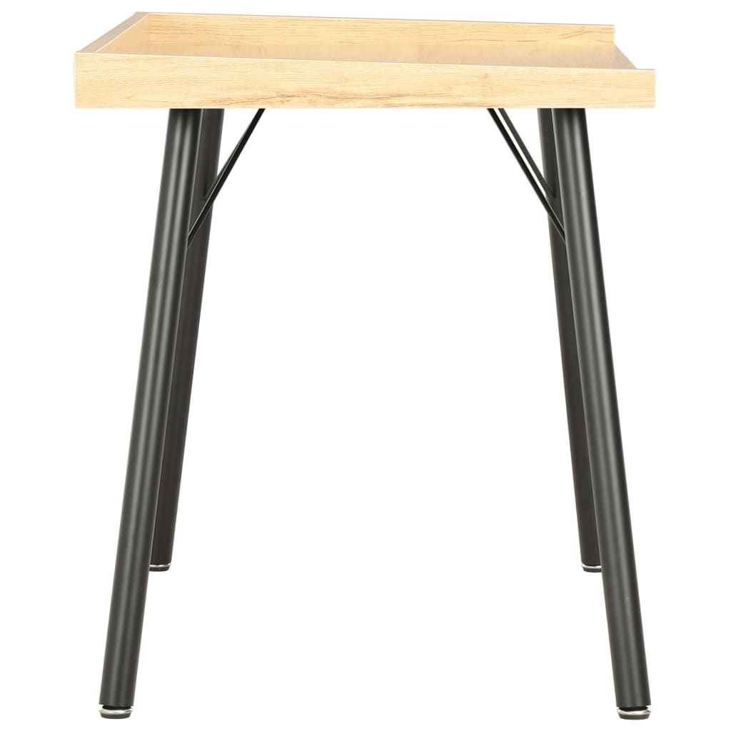 Bureau 90x50x79 cm eikenkleurig is nu te koop bij PeponiXL, paradijselijk wonen!