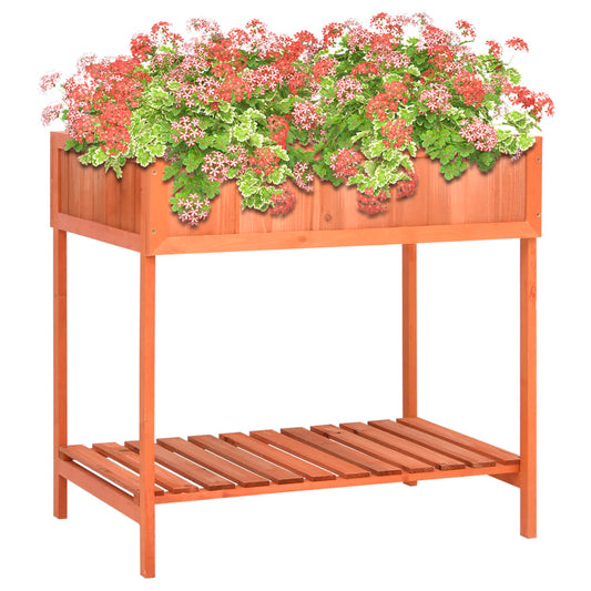 Kruidenplantenbak 80x60x80 cm massief vurenhout is nu te koop bij PeponiXL, paradijselijk wonen!