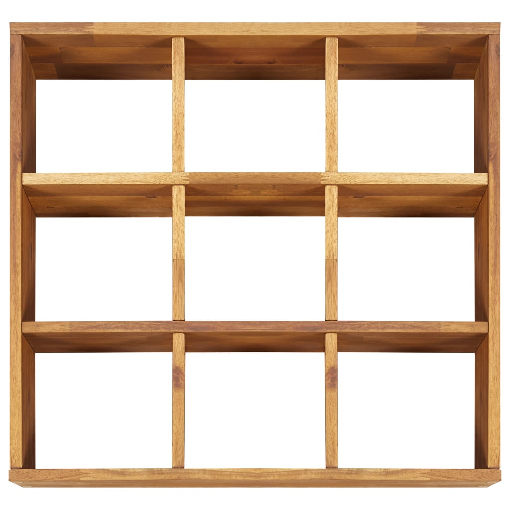 Kruidenplantenbak verhoogd 60x60x15 cm massief acaciahout is nu te koop bij PeponiXL, paradijselijk wonen!