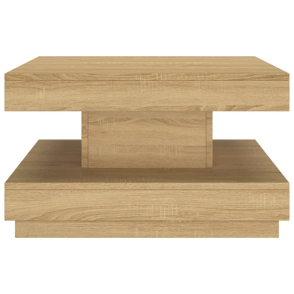 Salontafel 60x60x35 cm MDF lichtbruin is nu te koop bij PeponiXL, paradijselijk wonen!
