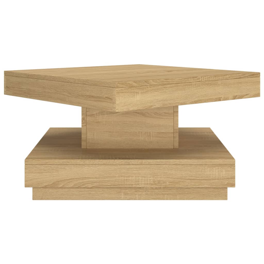 Salontafel 60x60x35 cm MDF lichtbruin is nu te koop bij PeponiXL, paradijselijk wonen!