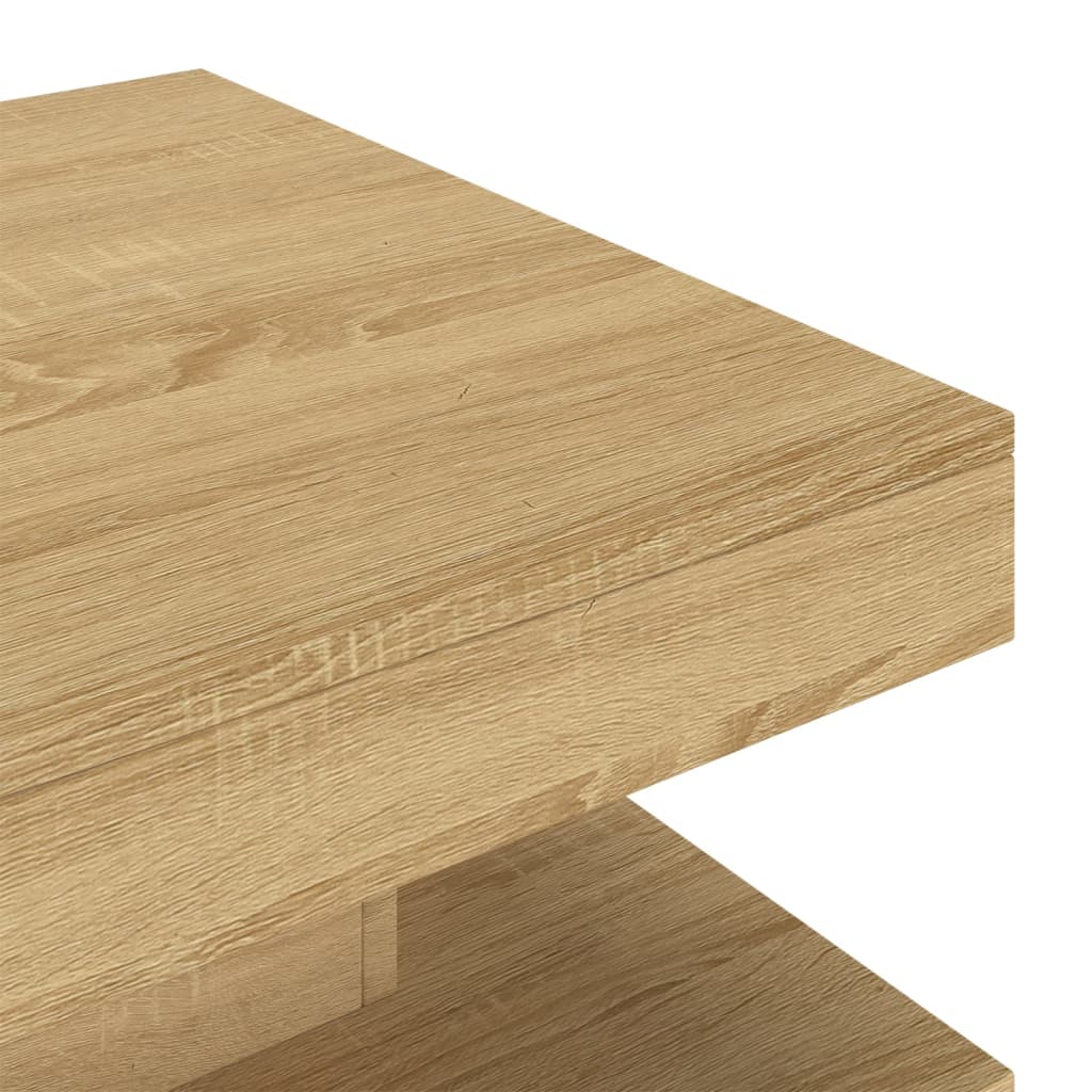 Salontafel 60x60x35 cm MDF lichtbruin is nu te koop bij PeponiXL, paradijselijk wonen!