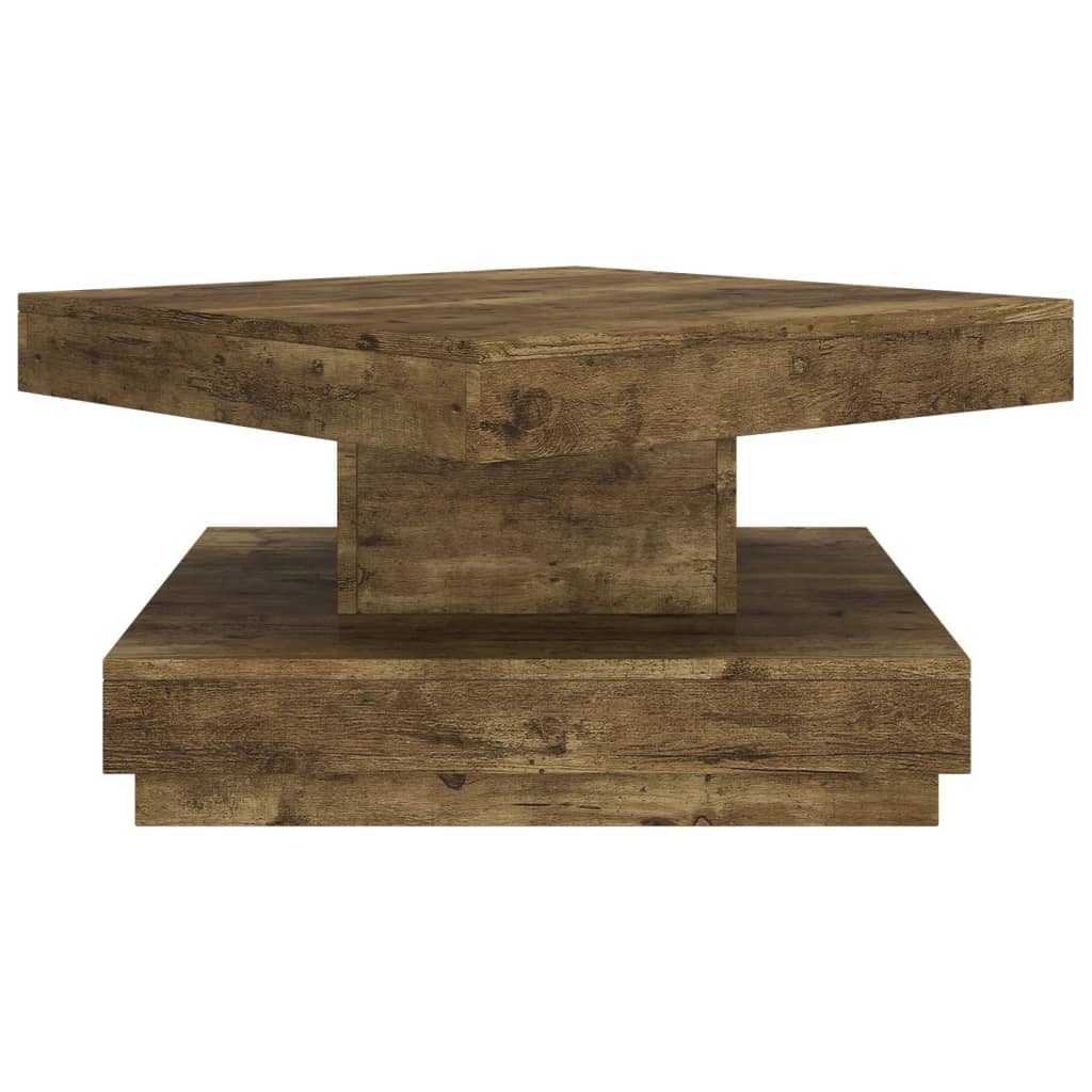 Salontafel 60x60x35 cm MDF donkerbruin is nu te koop bij PeponiXL, paradijselijk wonen!