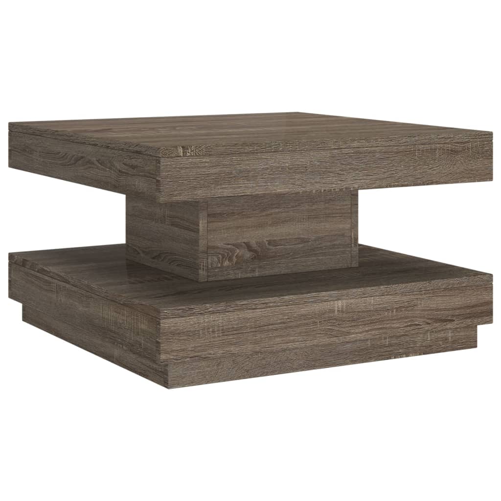 Salontafel 60x60x35 cm MDF grijs is nu te koop bij PeponiXL, paradijselijk wonen!